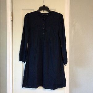 🛼🥁🧩 Abercrombie & Fitch blue dress pockets